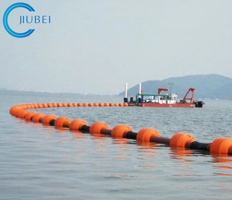 UV Stabilized 800kg HDPE Pipe Floats Buoy untuk jangka panjang di luar ruangan