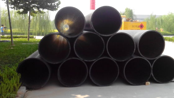 Pipa bubur UHMWPE yang terkoneksi dengan flange yang sangat keras untuk penggundulan