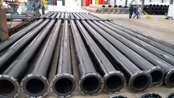 Ketahanan Pakai Kekuatan Dampak Pipa UHMWPE Dengan Sertifikat ISO9001 CE Dalam Panjang 1-12m