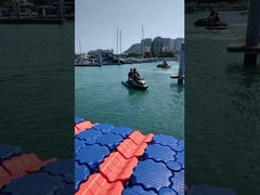 Mudah Dipasang Pontoon PE yang Tahan Korosi Kimia Memiliki Stabilitas yang Luar Biasa