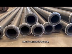 Saluran pembuangan limbah UHMWPE tambang bergelombang