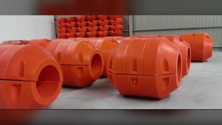 Floater Pipa HDPE untuk Pengerukan & Keamanan Laut