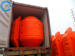 12in 14in 16in Dermaga Plastik Pengerukan Pipa HDPE Floats Dijual Floats Pipa Lepas Pantai