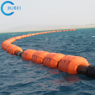 Pipa Pengerukan HDPE Mengapung Selang Floatasi Busa Pasir Plastik Fleksibel 23 Inch