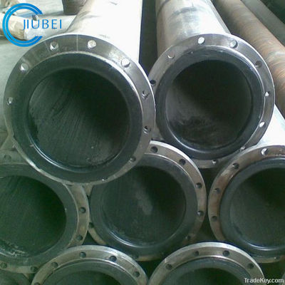 Berat Molekul Ultra Tinggi Polyethylene UHMWPE Pipa Pengerukan Pasir Uhmw Round Tube