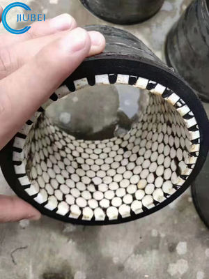 Pipa Selang Pembuangan Pasir Fleksibel Pompa Bah Bubur Pengerukan Lapisan Keramik Karet