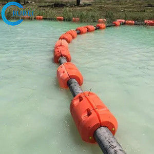 Hard Hdpe Floaters Plastik Kecil Untuk Ponton Kolam Renang Sungai Laut