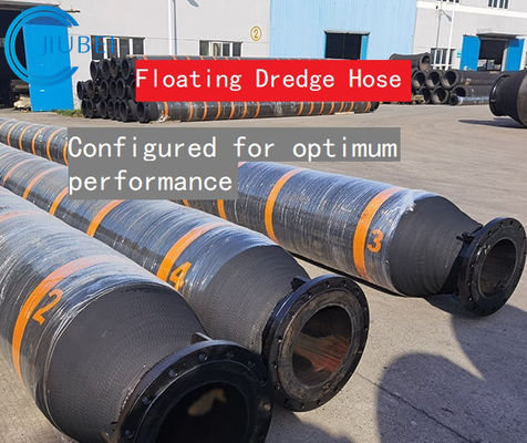 Pipa Self Floating Dredge Hose Dijual Pasir Hisap Selang Kapal Selam Karkas Tunggal Padat 10-30bar