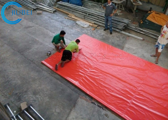 Pelabuhan Terapung Boom Tirai Lumpur Tipe 2 Desain Tirai Kekeruhan Tipe 1 Penahan Minyak