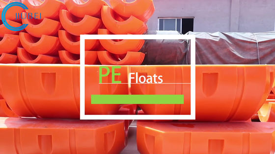 4 Inch 8 Inch Poly Pipe Floats Buoys Untuk Kapal Kapal Laut DN500