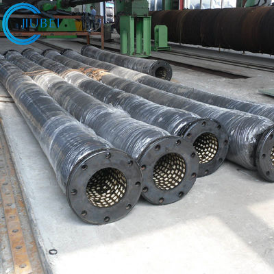 Selang Minyak Kapal Selam Selang Hisap Pengerukan Lapis Baja Karet Bahan Bakar Tahan Fleksibel 6" 8"