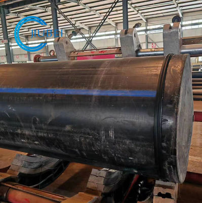 High Density Foam Filled Dredging HDPE Pipe DN900 Sebagai Peralatan Pengerukan Dermaga Terapung