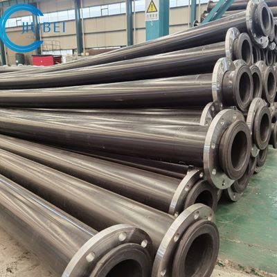 3 - 50mm Ketebalan Pipa UHMWPE Sandblast 0,25 - Tekanan 2,5MPa