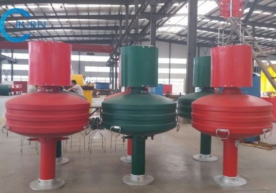 Pelayaran PE Polyethylene Buoy Dengan Top Mark