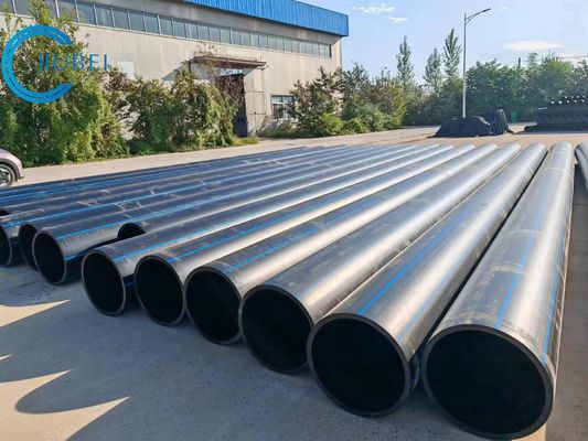 Pengelasan Sambungan DN500 HDPE Pipeline dengan dan Fleksibilitas yang sangat baik