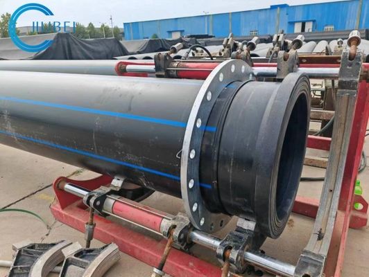 Pengelasan Sambungan DN500 HDPE Pipeline dengan dan Fleksibilitas yang sangat baik