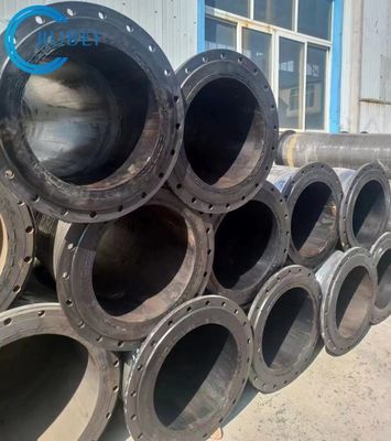 Jangkauan suhu -40°F hingga 180°F Selang pembuangan karet 500 Psi sintetis untuk pengeboran laut