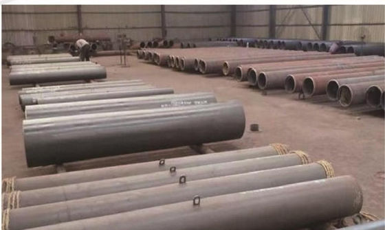 Kekerasan Tinggi Dual Metal Steel Wear Resistant Pipe Performa yang Baik