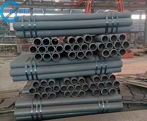 Q235 Pipa logam dilapisi dengan bahan paduan tahan aus Jangka 1m - 12m Sesuai permintaan