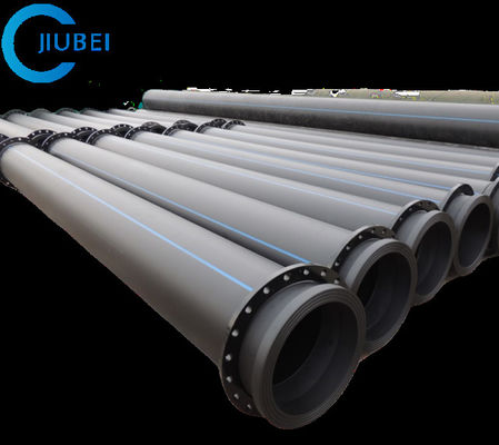 Fleksibilitas yang sangat baik Pengeboran HDPE Pipe dengan 0,945 Densitas dan ketahanan korosi