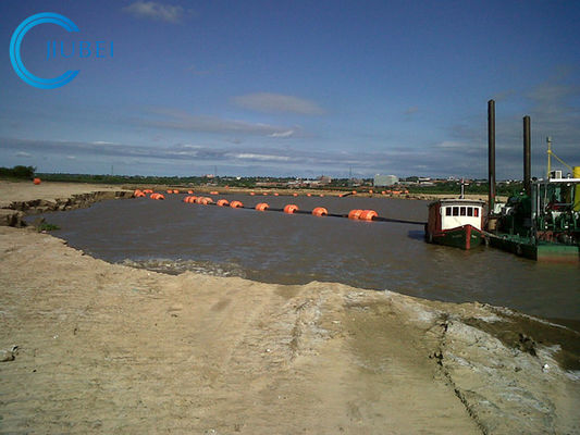 Tinggi Kekuatan Tarikan Dredging HDPE Pipe Untuk Tekanan 0.4 - 2.0Mpa Aplikasi