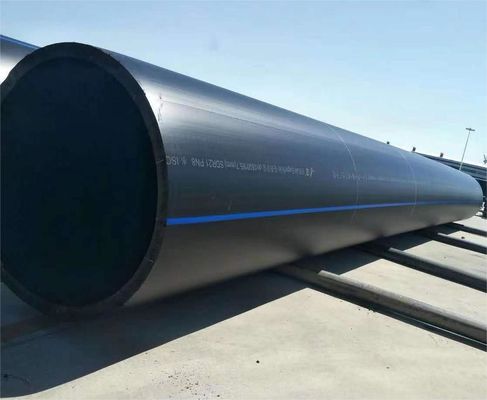 Resistensi dampak HDPE pipa penggerudian dengan pengelasan / baja flanges