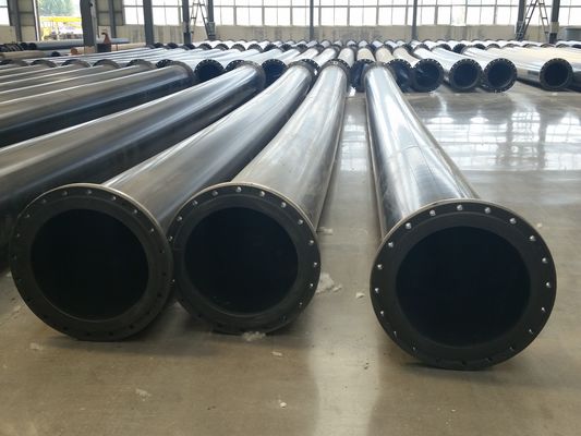 Ketahanan Pakai Kekuatan Dampak Pipa UHMWPE Dengan Sertifikat ISO9001 CE Dalam Panjang 1-12m
