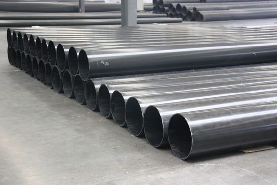 Pakai tahan hitam fleksibel UHMWPE Pipe S Untuk sistem pipa industri
