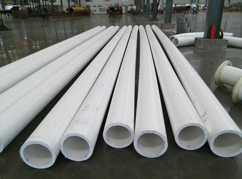 Pipa penggerudian UHMWPE yang terhubung dengan flange untuk transportasi cairan