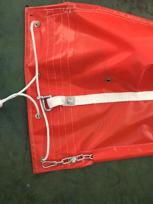 25% Elongasi Silt Curtain 60-130KN/M Kekuatan tarik Anti korosi