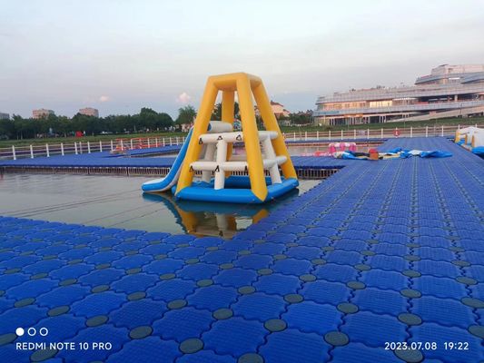 Pontoon tipe kubus PE / Pontoon terapung plastik untuk jembatan