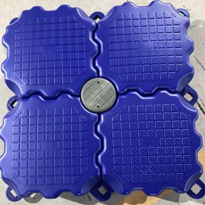Pontoon PE Modular Biru Serbaguna Untuk Dock yang Dapat Dikustomisasi