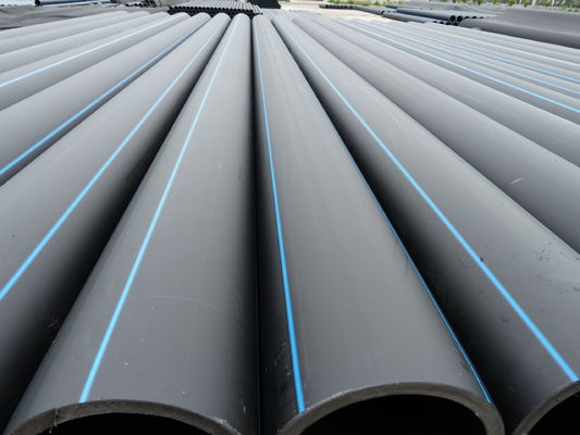 HDPE PE100/PE80 Slurry Pipe untuk Lingkungan Abrasif dan Korosif dengan Aksesoris Bolts Nuts And Washers