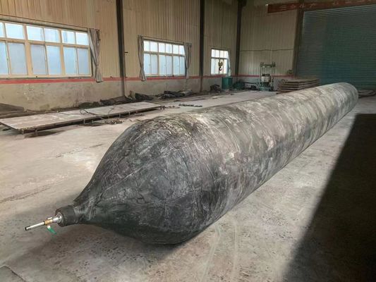 Metode Pembuatan Ledakan Peluncuran Bahan Karet Airbag 7-19.5m Total Panjang