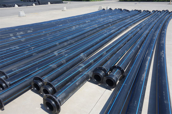 Drainase dibuat ramah lingkungan Polyethylene Density High HDPE pipa air
