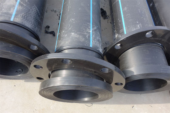 Tahan terhadap karat dan korosi kimia Dredging HDPE Pipe 5.8/11.8m Panjang Ringan untuk transportasi yang mudah