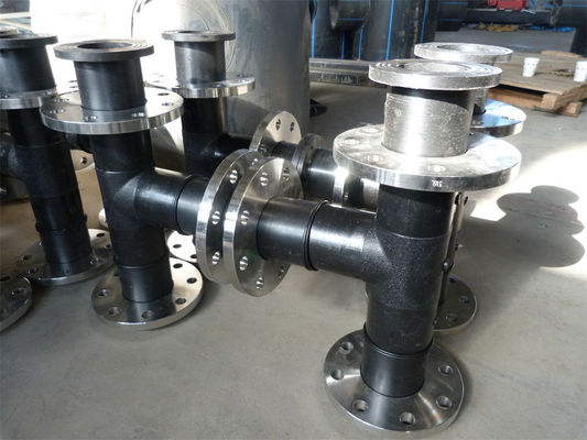 Diameter Disesuaikan Dia32-1800mm Dredging HDPE Pipe Bolts Nuts Washers Aksesoris Termasuk