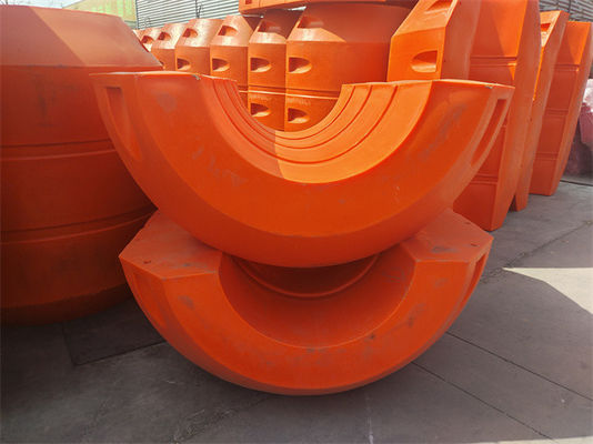 Tahan UV Cuaca HDPE Pipe Buoy Cuaca Ekstrim Ketahanan Abrasi