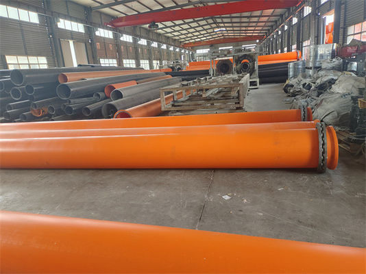 UHMWPE Slurry Pipe Untuk Pasir / Slurry Dredging Kinerja dan Ketahanan Tinggi