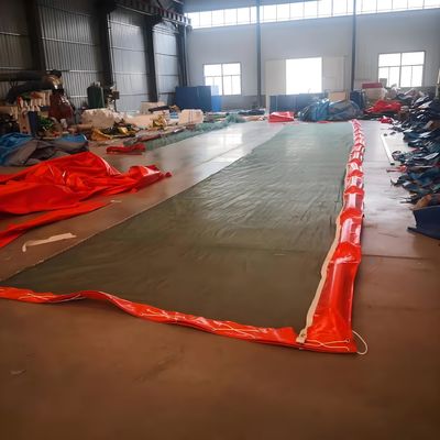 20m Panjang per Unit Silt Curtain Bahan Karet 25% Perpanjangan untuk Kinerja