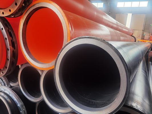 ISO4427 Standar Produksi Pengeboran HDPE Pipa Ketahanan Dan Pakai Aksesoris Dan Washer