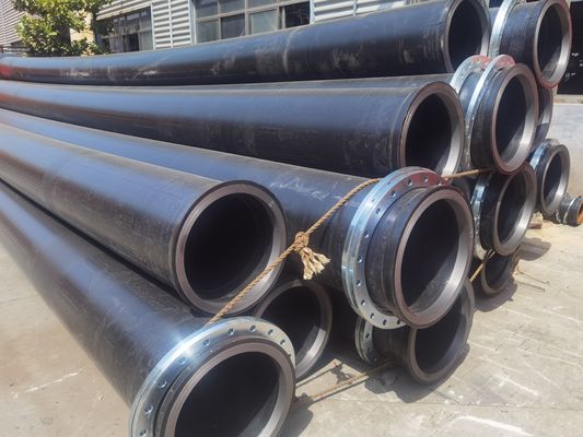 Korosi tahan pipa HDPE tahan karat dan korosi kimia kisaran suhu -60-80 derajat