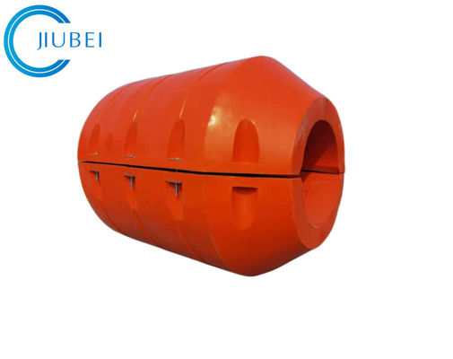 Sea Foam Filled Dredging Pipe Floats Pipefloats Orange Hose Floats 23-28cm 17-20 Ltr